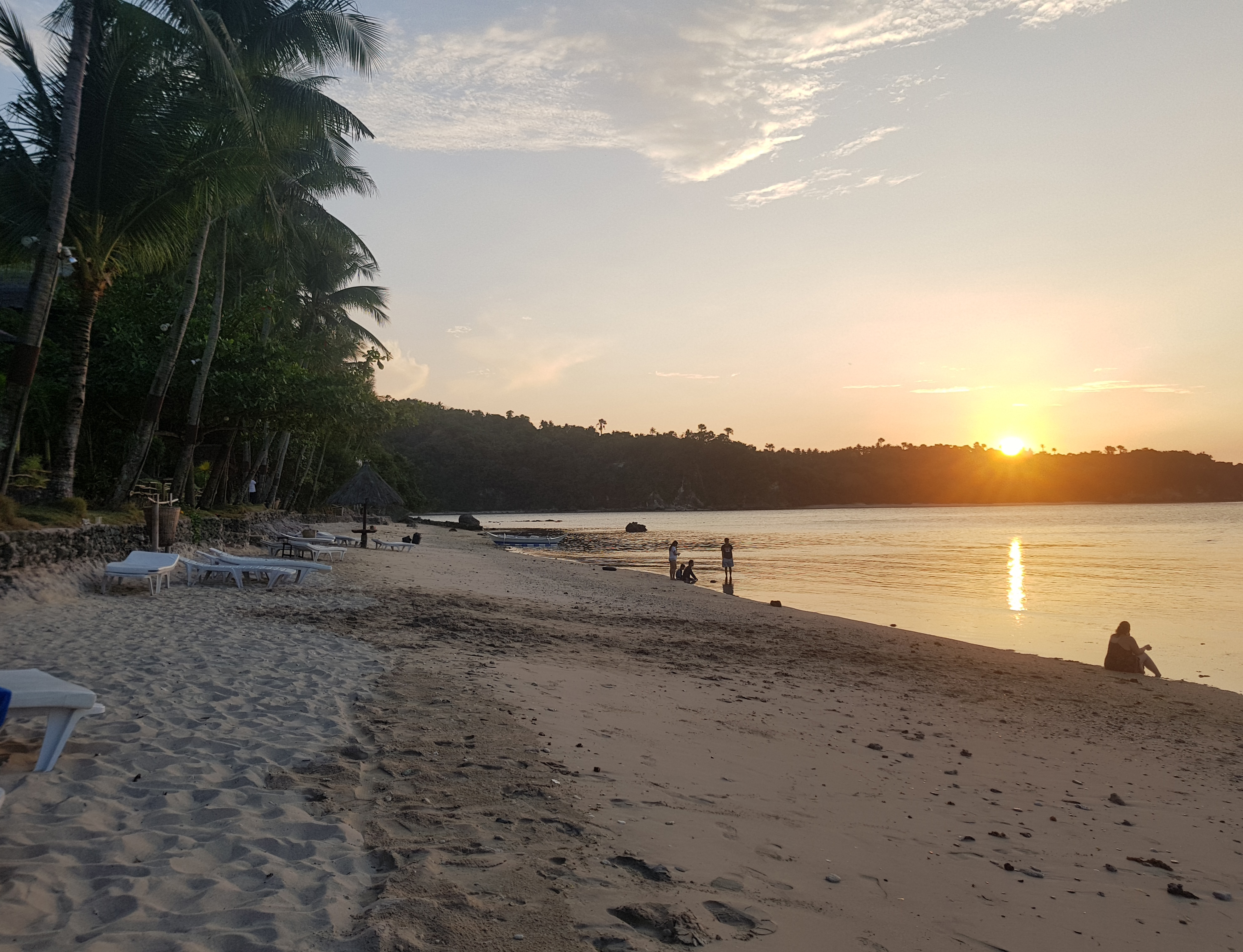 The Sunset at Coco Beach