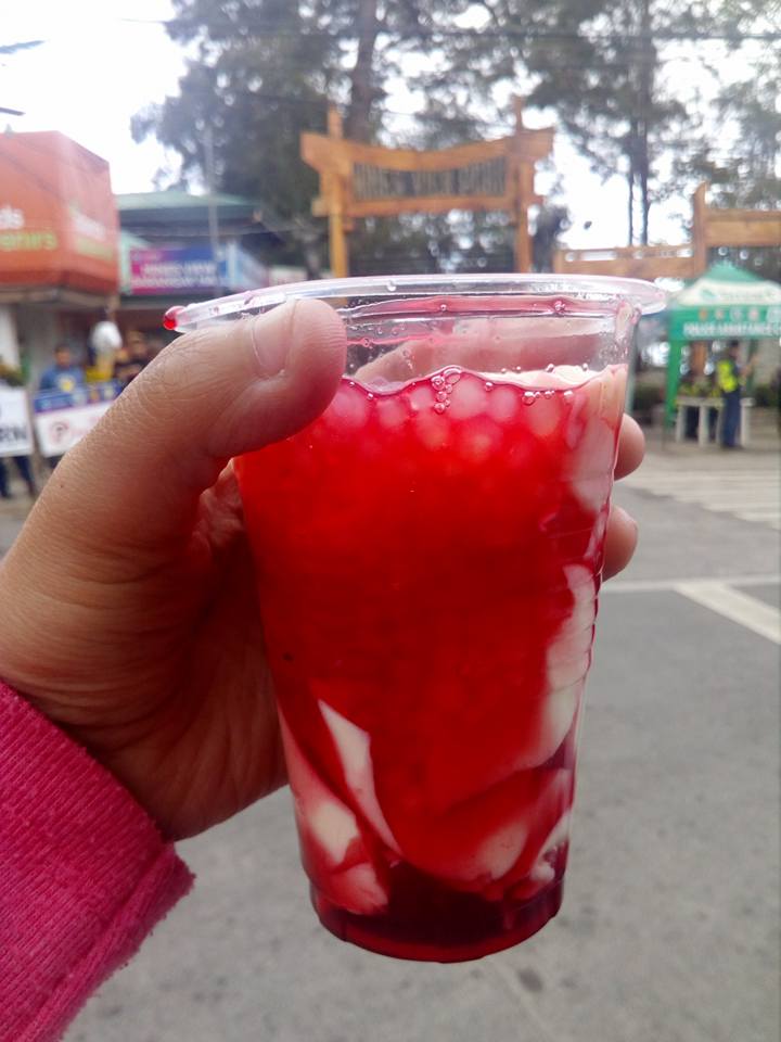 Strawberry Taho - Baguio City
